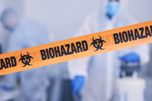 Professional Biohazard technician working in Lake Odessa, MI